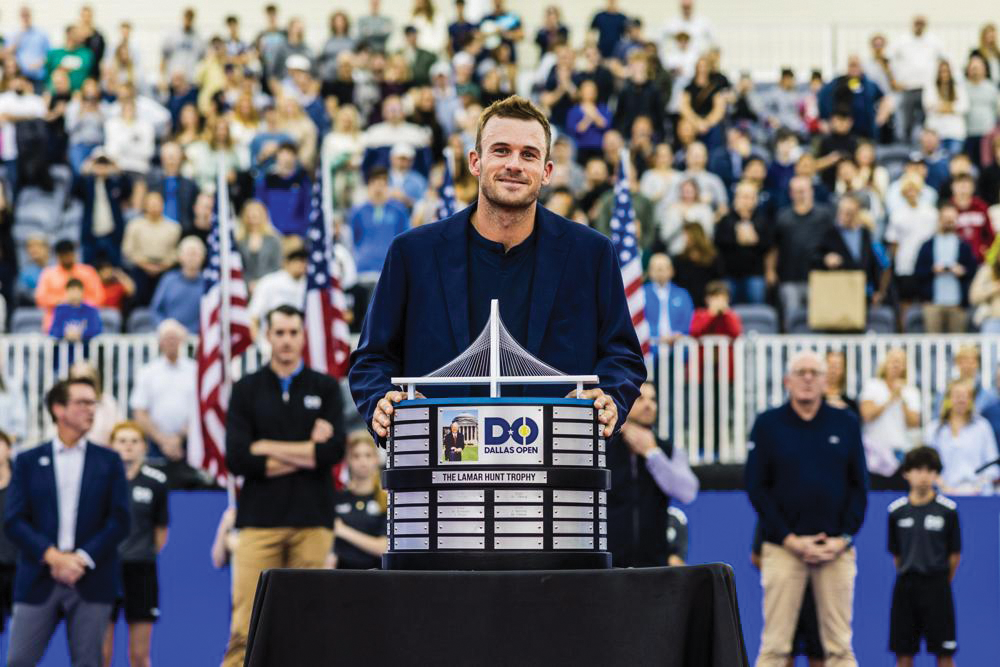 2024 Dallas Open winner Tommy Paul | Photo Courtesy of Dallas Open